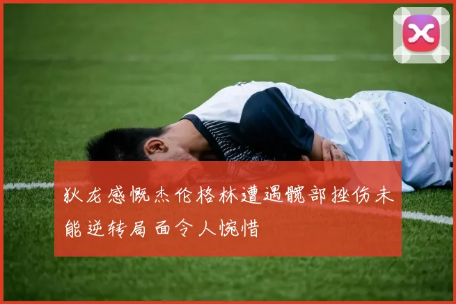 狄龙感慨杰伦格林遭遇髋部挫伤未能逆转局面令人惋惜